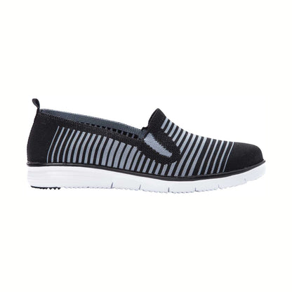 Zapatos sin agujetas Propét TRAVELFIT SLIPON Negro y gris Mujer