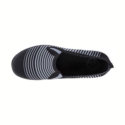 Zapatos sin agujetas Propét TRAVELFIT SLIPON Negro y gris Mujer