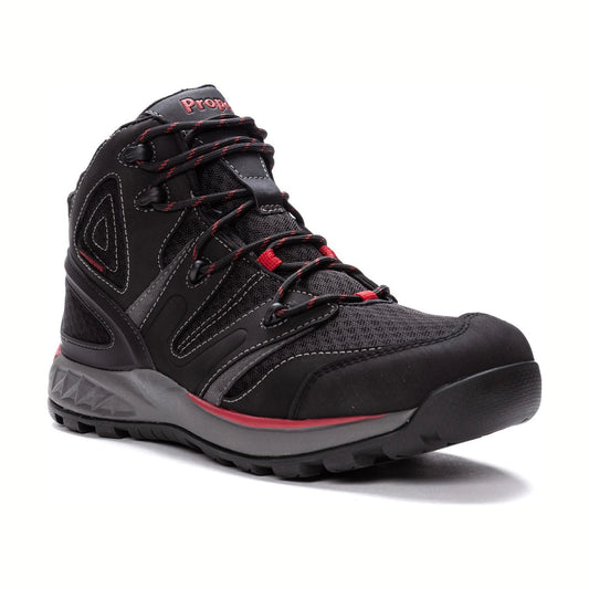 Tenis casuales Propét VEYMONT Negro y rojo Hombre