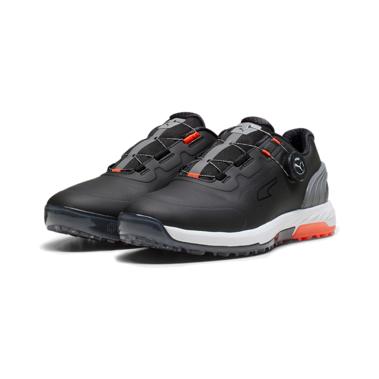 Zapatos de Golf Puma Alphacat Nitro DISC Black Quiet Shade Red Blast Hombre