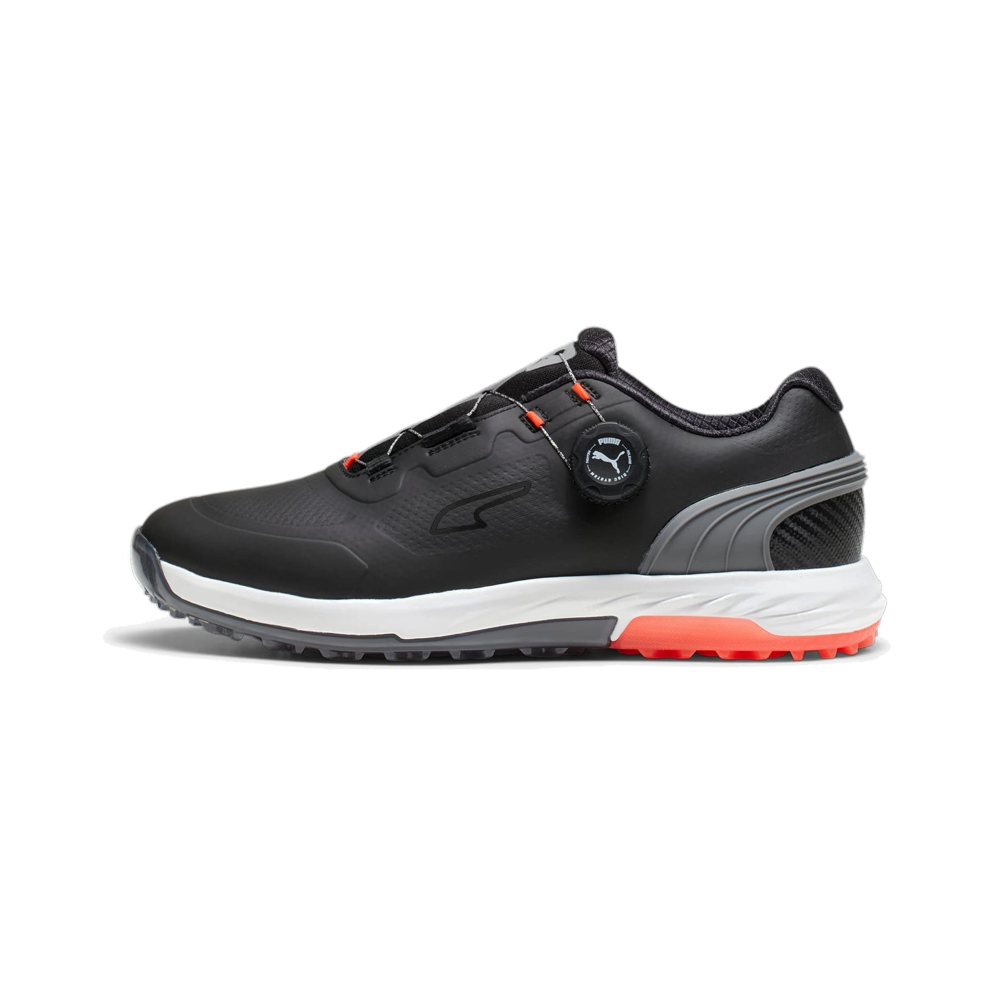 Zapatos de Golf Puma Alphacat Nitro DISC Black Quiet Shade Red Blast Hombre