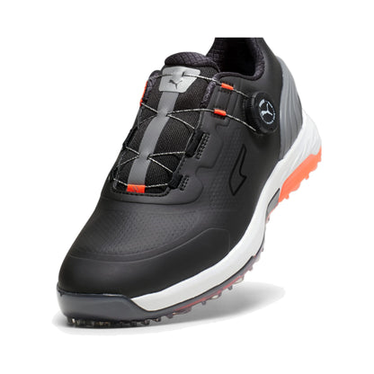 Zapatos de Golf Puma Alphacat Nitro DISC Black Quiet Shade Red Blast Hombre