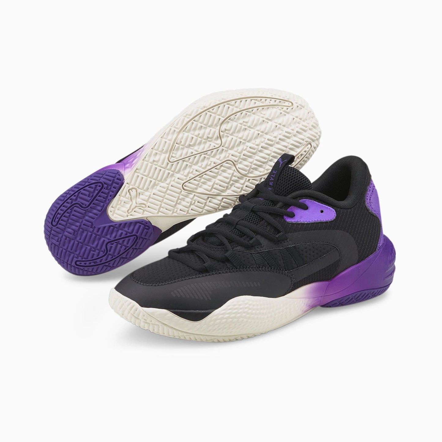 Tenis de Basquetbol Puma x The Batman Court Rider 2.0 Catwoman Black Heliotrope Mujer
