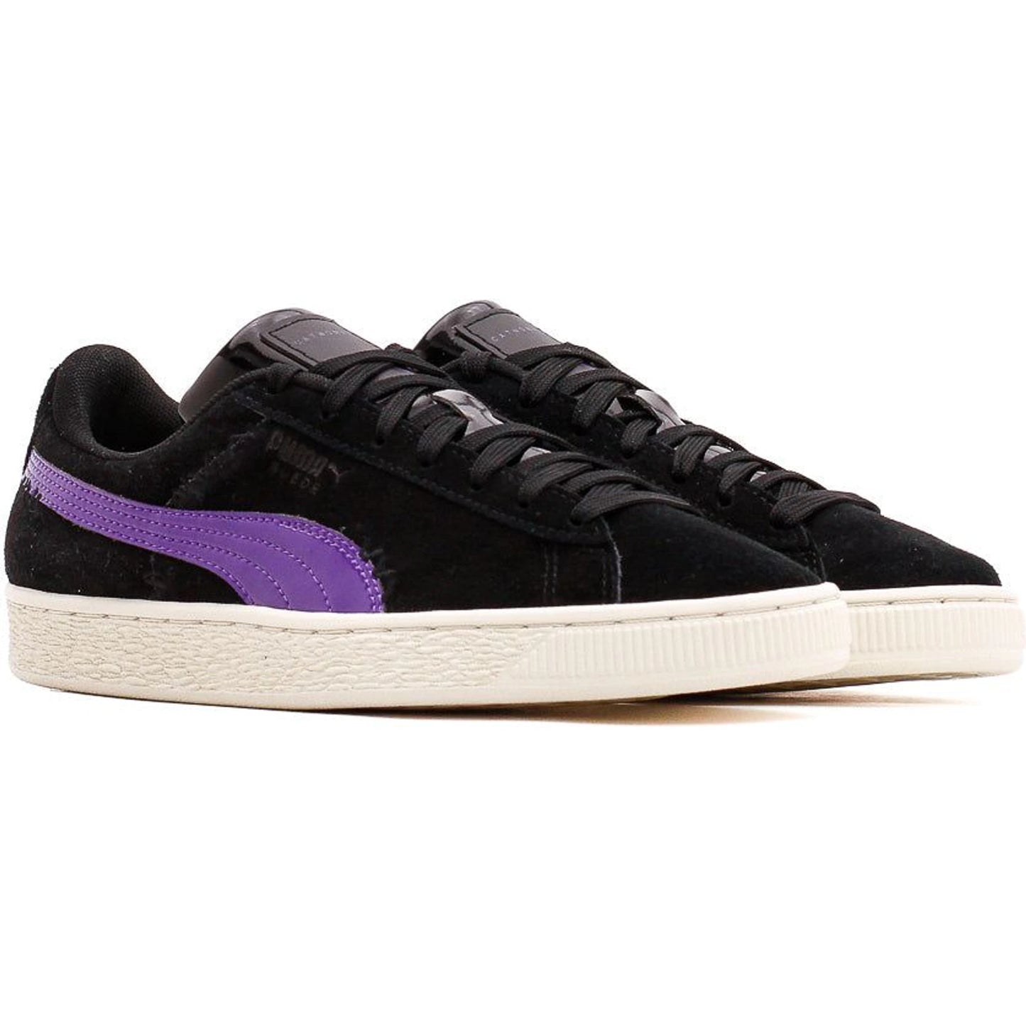 Tenis Puma x The Batman Suede Classic Catwoman Black Heliotrope Mujer