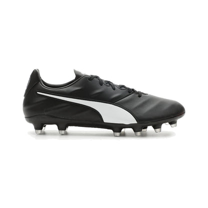 Tacos de Futbol Puma King Pro 21 SL FG Black White Hombre