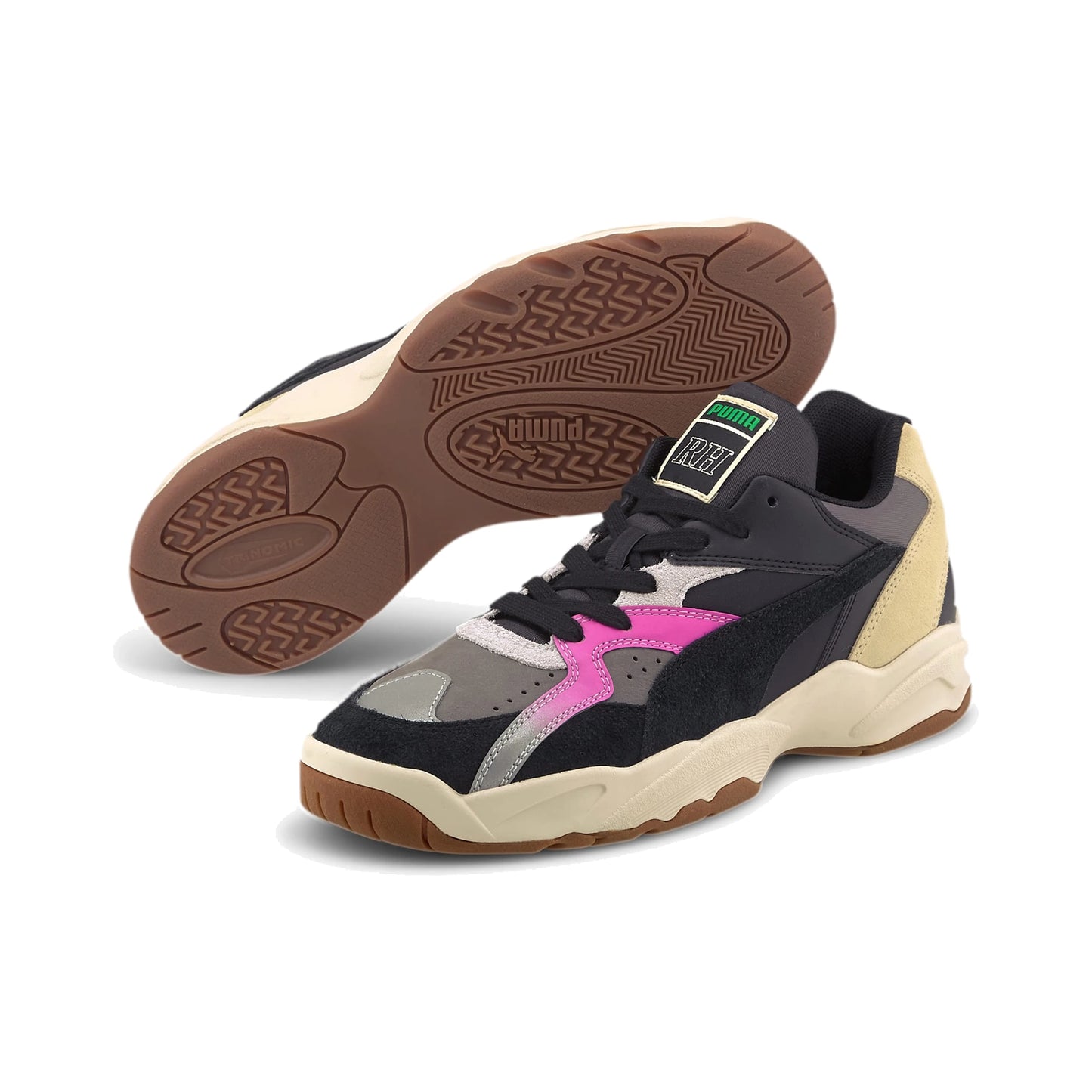 Tenis Puma x Rhude Performer Charcoal Gray Black Hombre