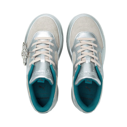 Tenis Puma x Pronounce Suede Mayu 2 Beige Metallic Silver Mujer