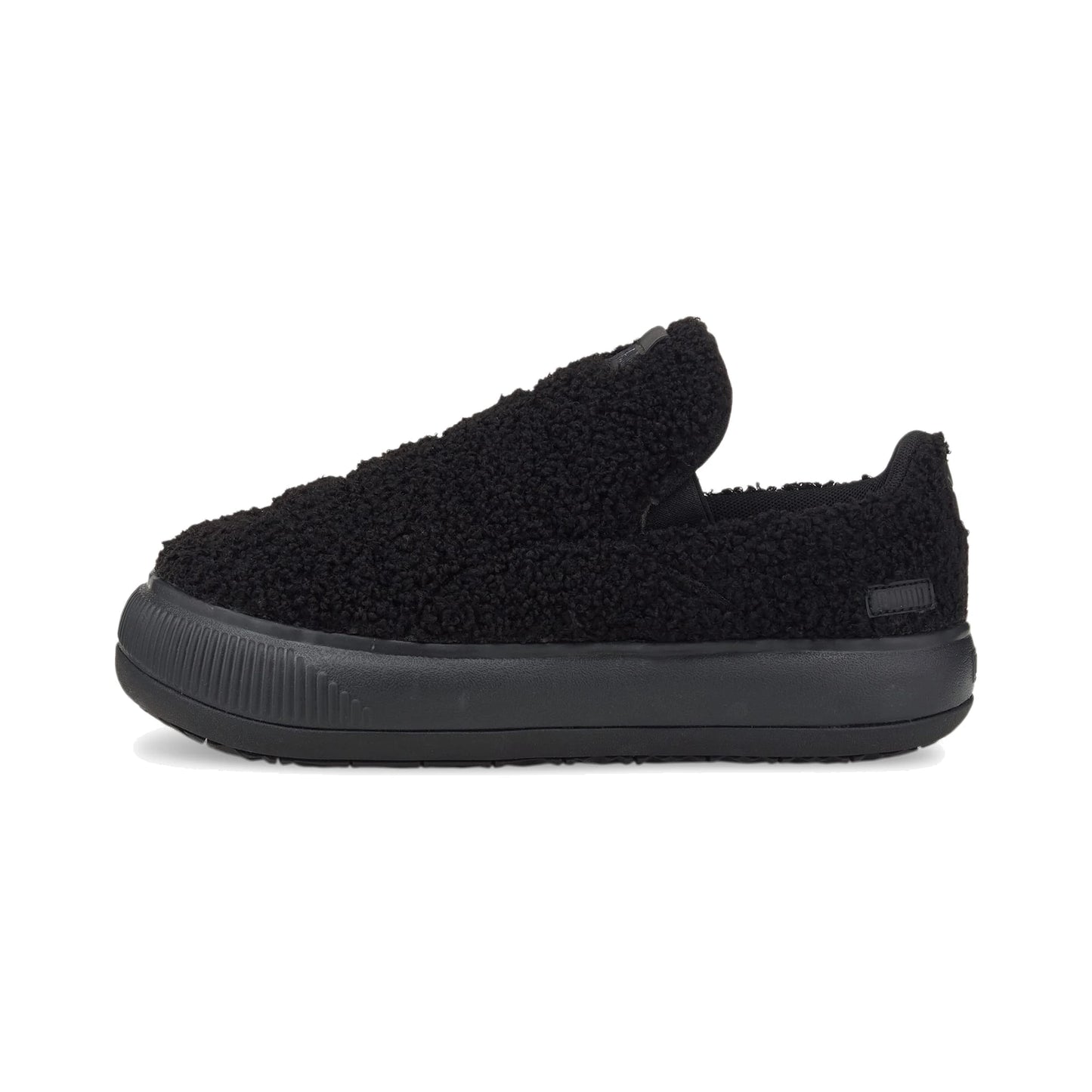 Tenis Puma Suede Mayu Slip-On Teddy Black Mujer