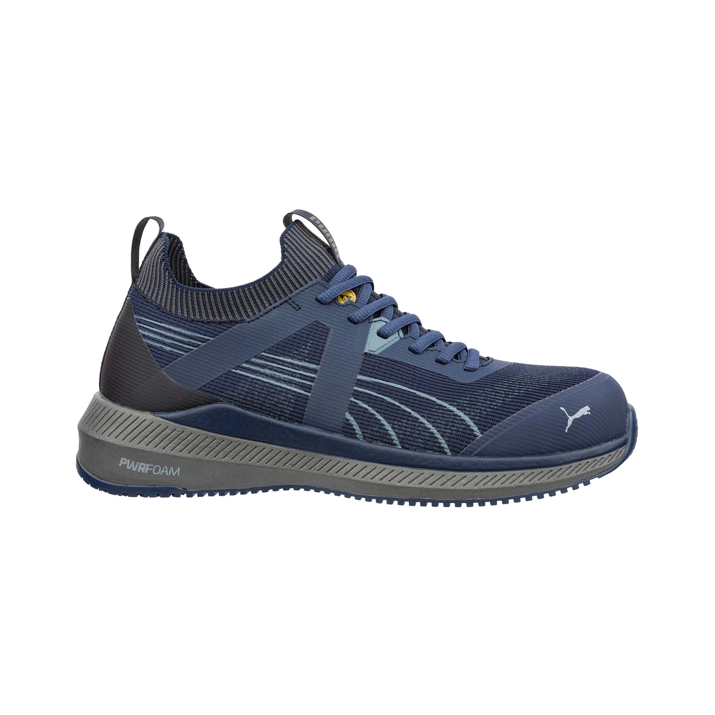 Tenis de Seguridad Puma Turbo Navy Gray Low Hombre