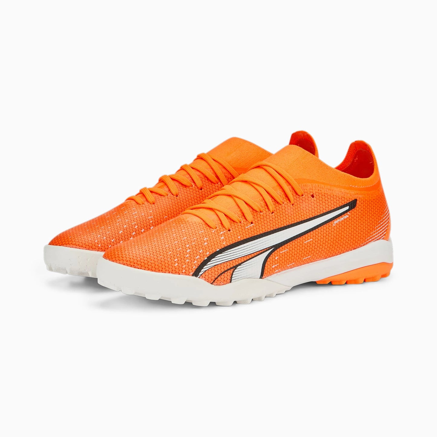 Tenis de Futbol Puma Ultra Match TT Ultra Orange White Blue Glimmer Hombre
