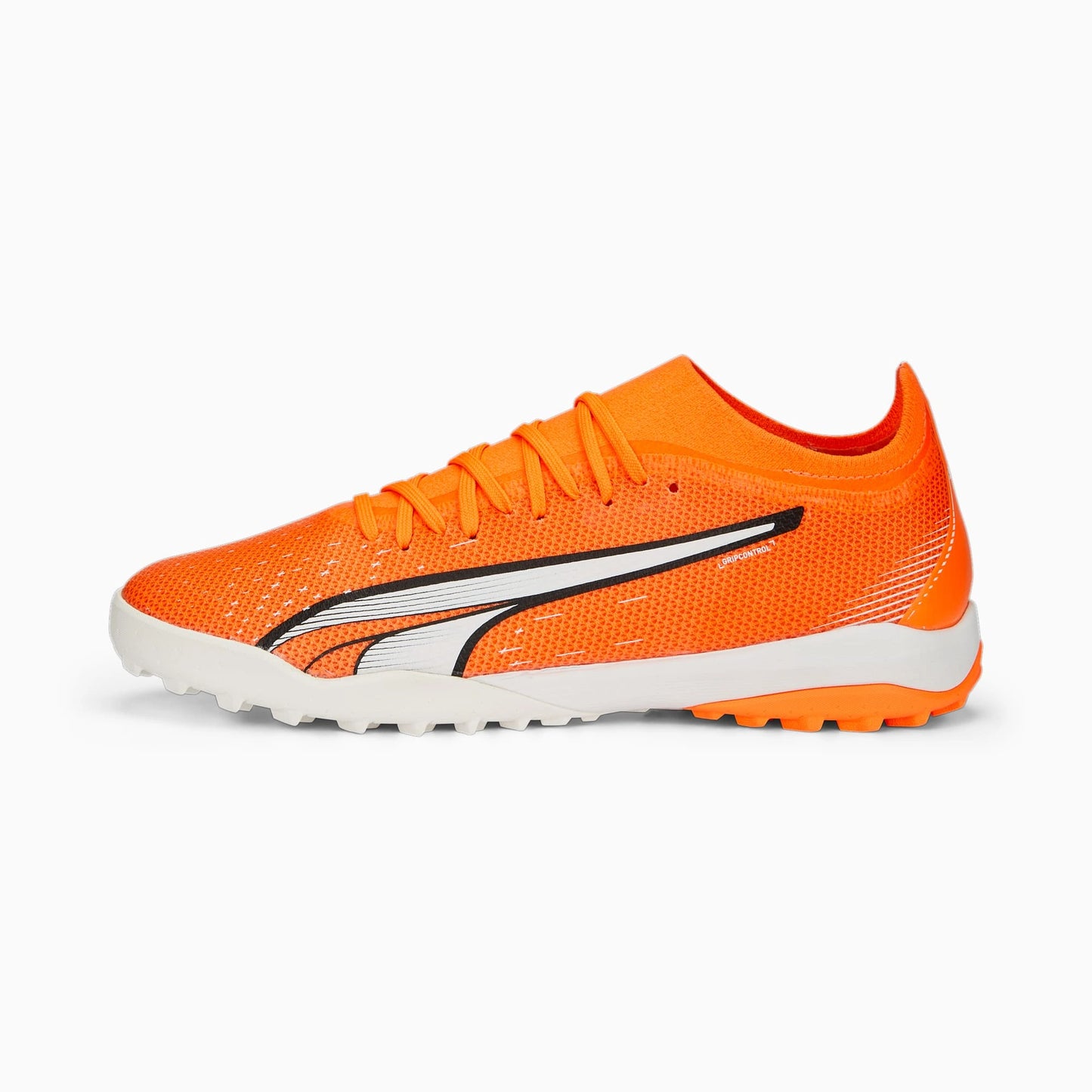 Tenis de Futbol Puma Ultra Match TT Ultra Orange White Blue Glimmer Hombre