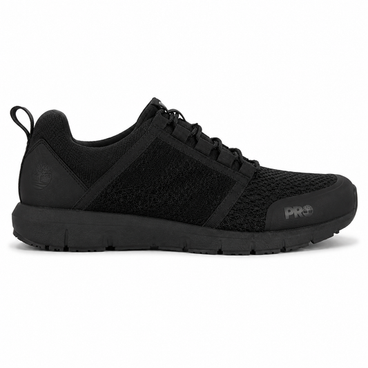 Tenis de Seguridad Timberland PRO Radius Knit Slip-On Black Grey Hombre