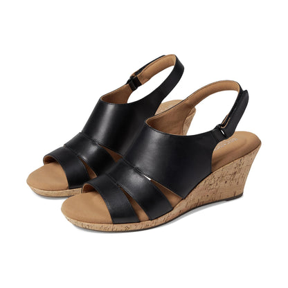 Calzado ROCKPORT BRIAH SLING BLACK LTHR