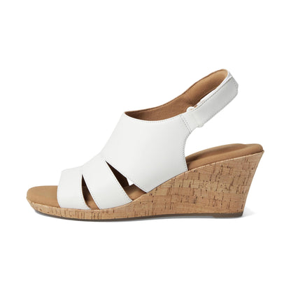 Calzado Rockport BRIAH SLING WHITE LTHR