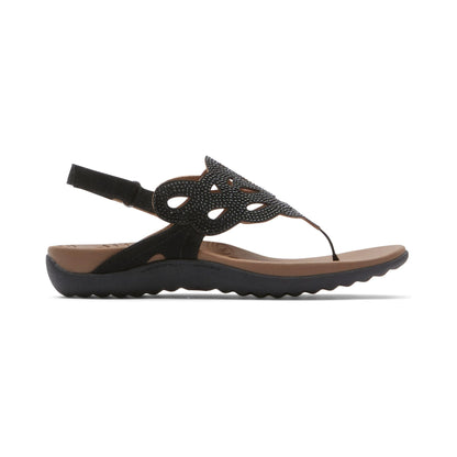 Calzado Rockport RIDGE SLING BLACK BLING