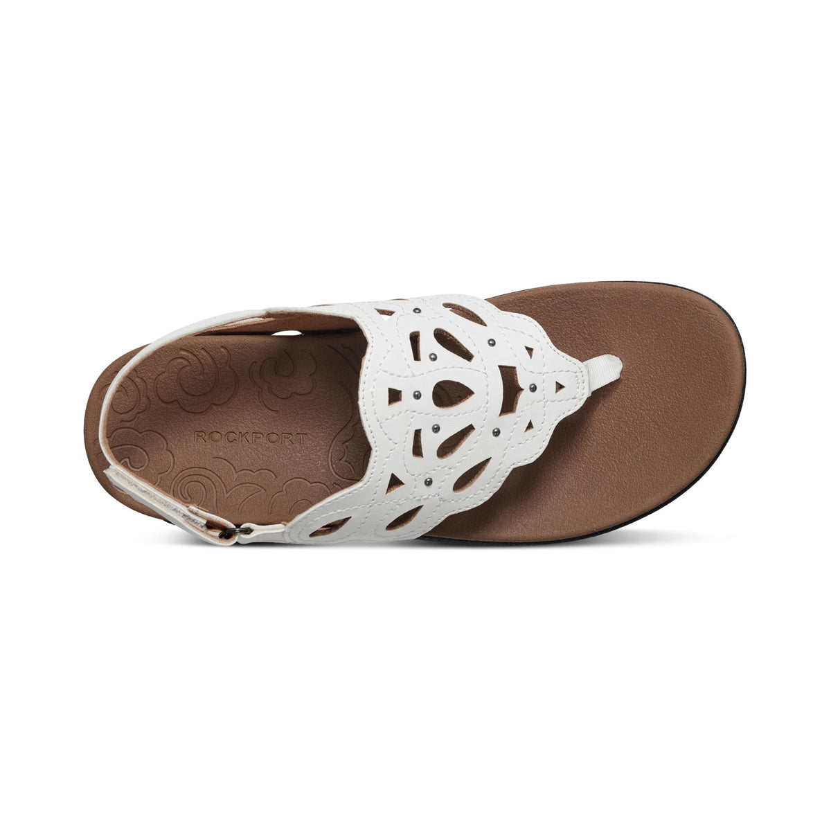 Calzado Rockport RIDGE SLING WHITE LTHR SYNTHETIC