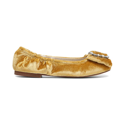 Flats Sam Edelman Farah Safronse Velvet Niña