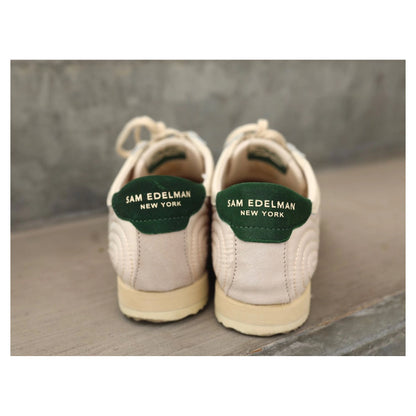 Tenis Sam Edelman Isabel Ivory Green Nylon Mujer