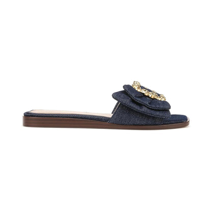 Sandalias Sam Edelman Ivana Navy Denim Mujer