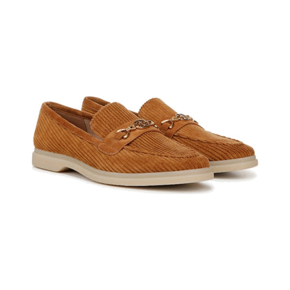 Mocasines Sam Edelman Kyana Brown Corduroy Mujer