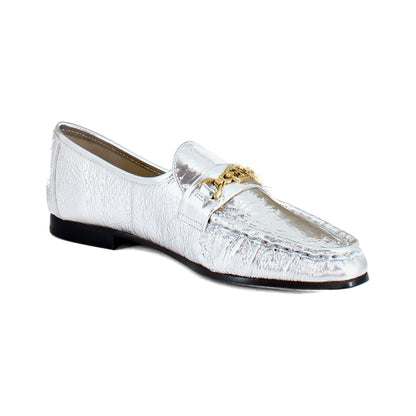 Mocasines Sam Edelman Lucca Silver Mujer