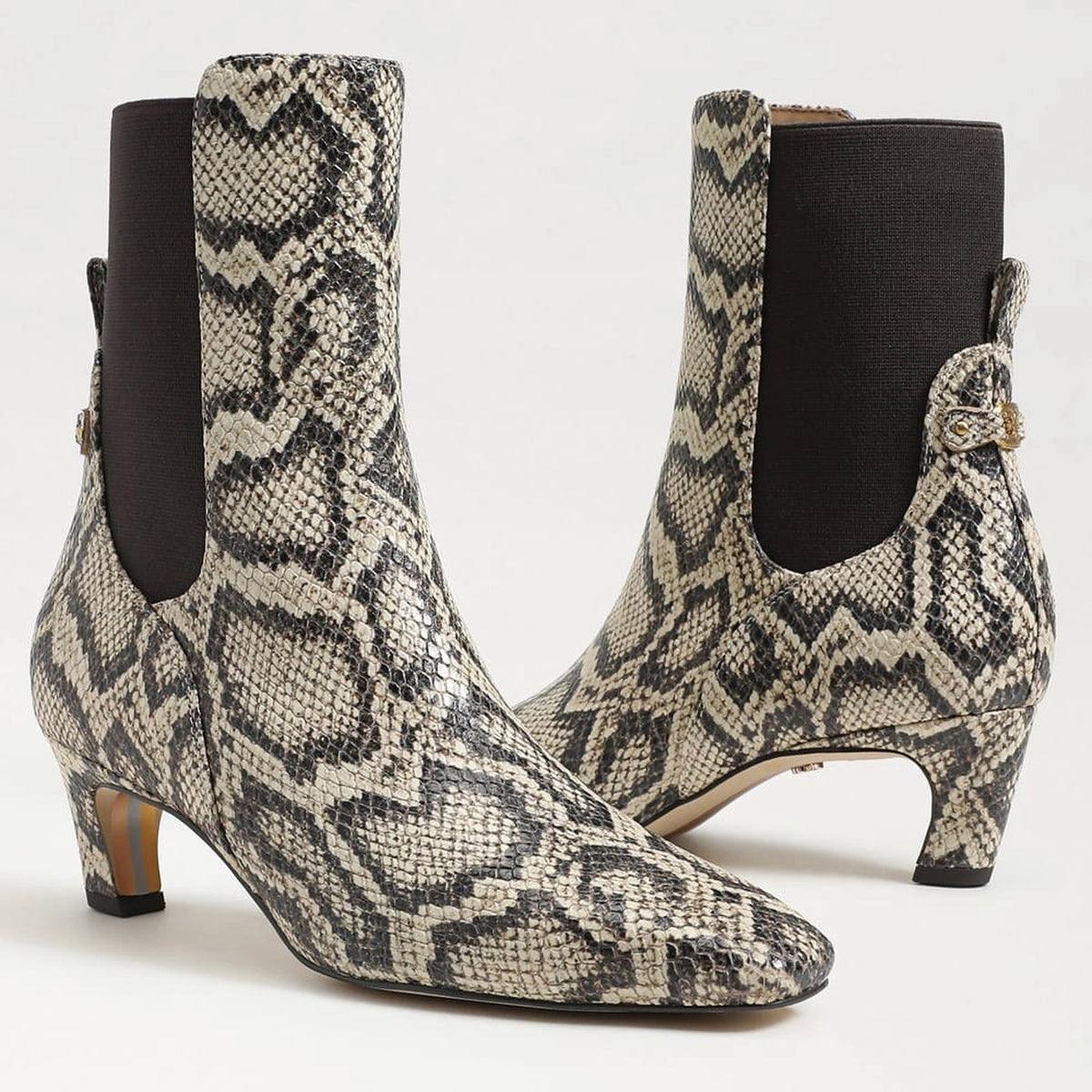 Bota Sam Edelman MARGO Gris estampado serpiente Mujer