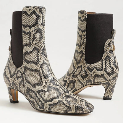 Bota Sam Edelman MARGO Gris estampado serpiente Mujer