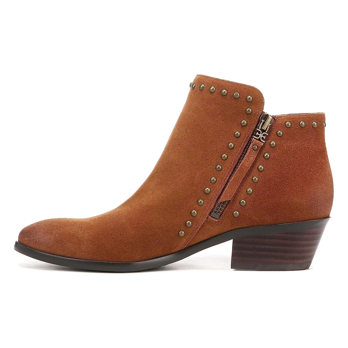 Botines Sam Edelman Paola Frontier Brown Suede Mujer