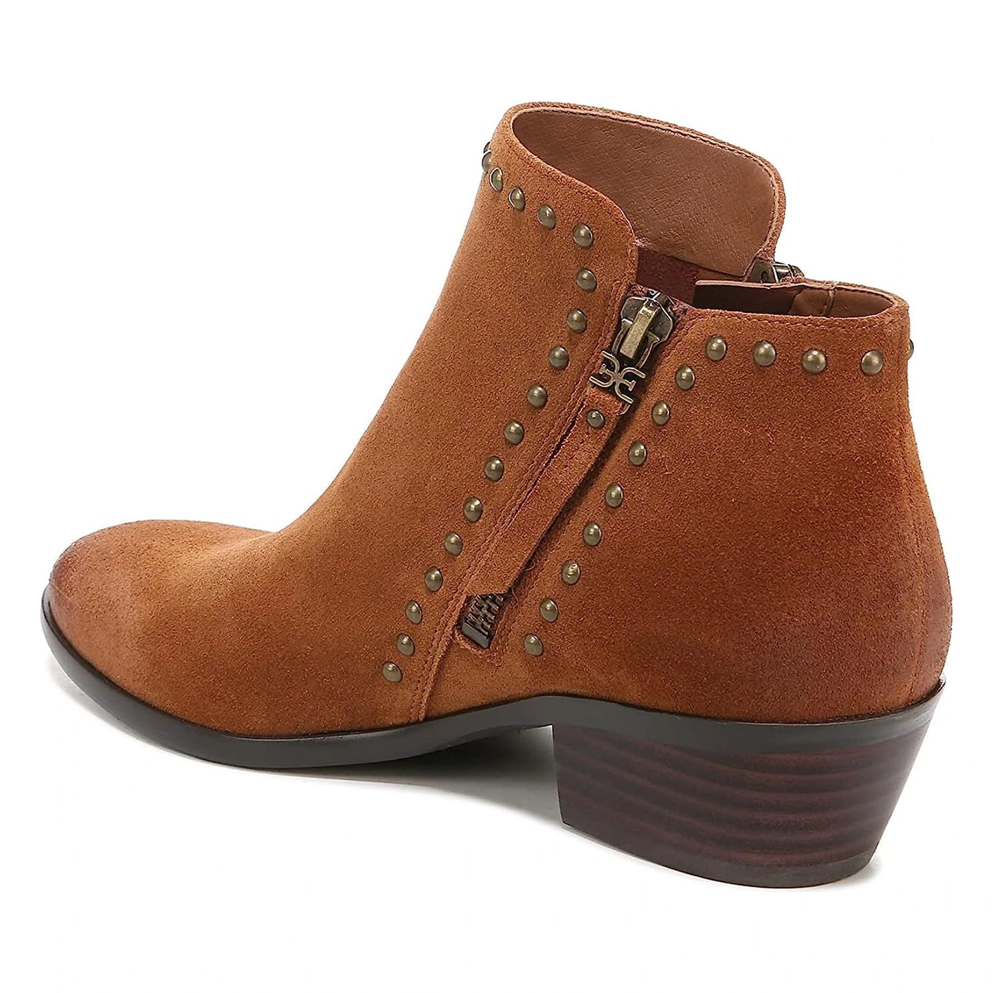 Botines Sam Edelman Paola Frontier Brown Suede Mujer