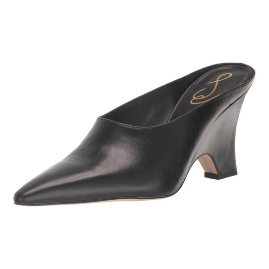 Mules Sam Edelman Vonn Black Leather Mujer
