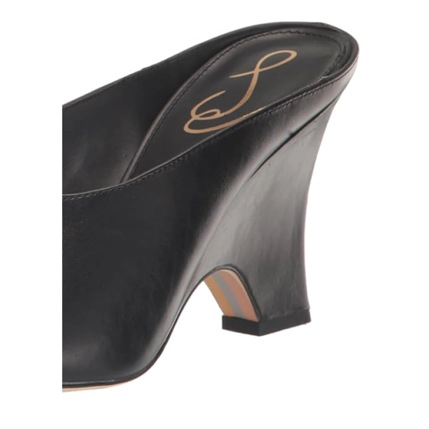 Mules Sam Edelman Vonn Black Leather Mujer