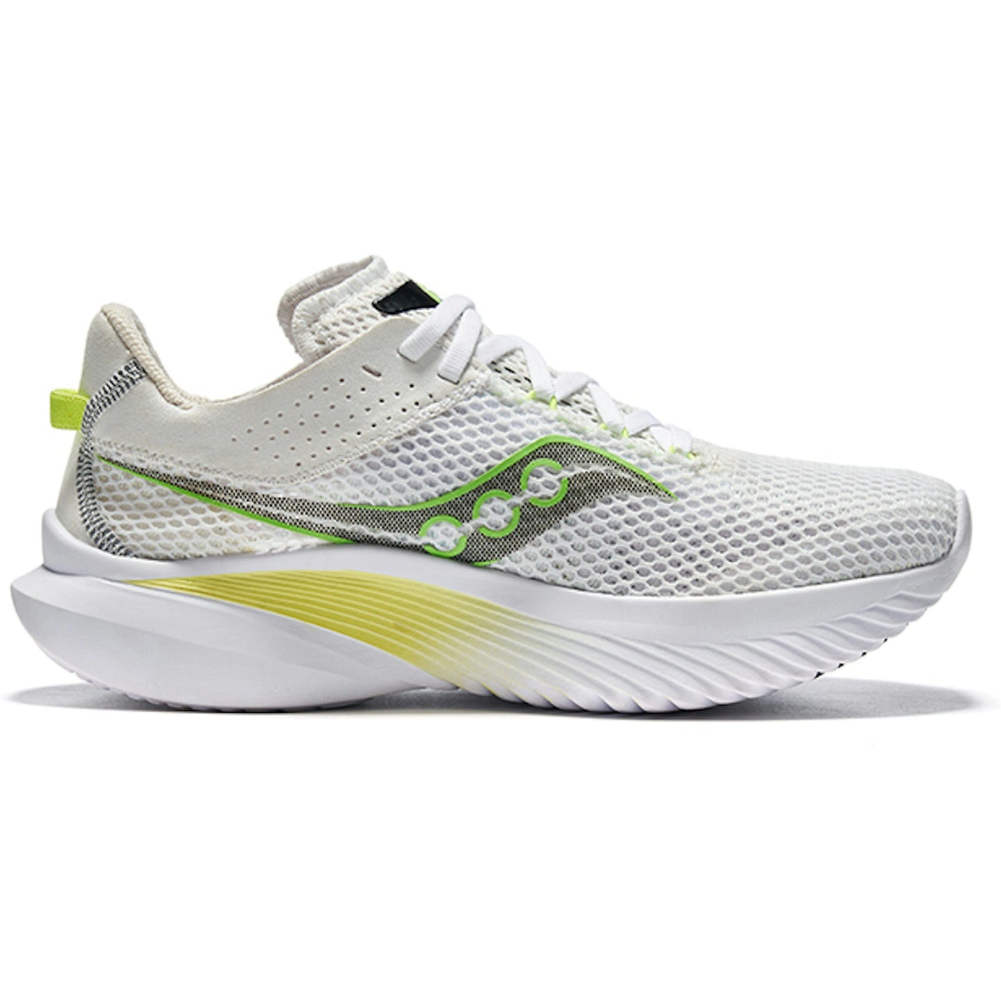 Tenis para Correr Saucony Kinvara 14 White Slime Mujer