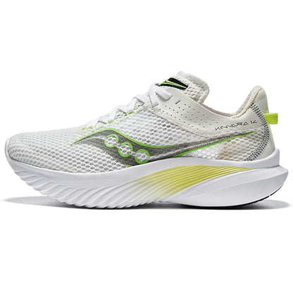 Tenis para Correr Saucony Kinvara 14 White Slime Mujer