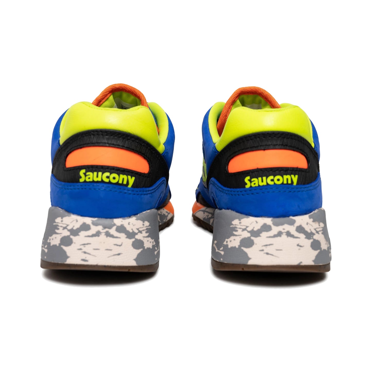 Tenis Saucony Shadow 6000 Trail Blue Lime Black Hombre