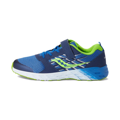 Tenis casuales Saucony WIND A/C 2.0 Azul y verde Niños