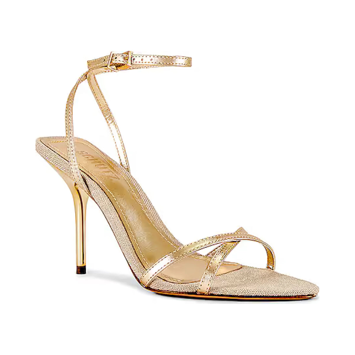 Sandalia Schutz Claudia Platina para mujer - perspectiva