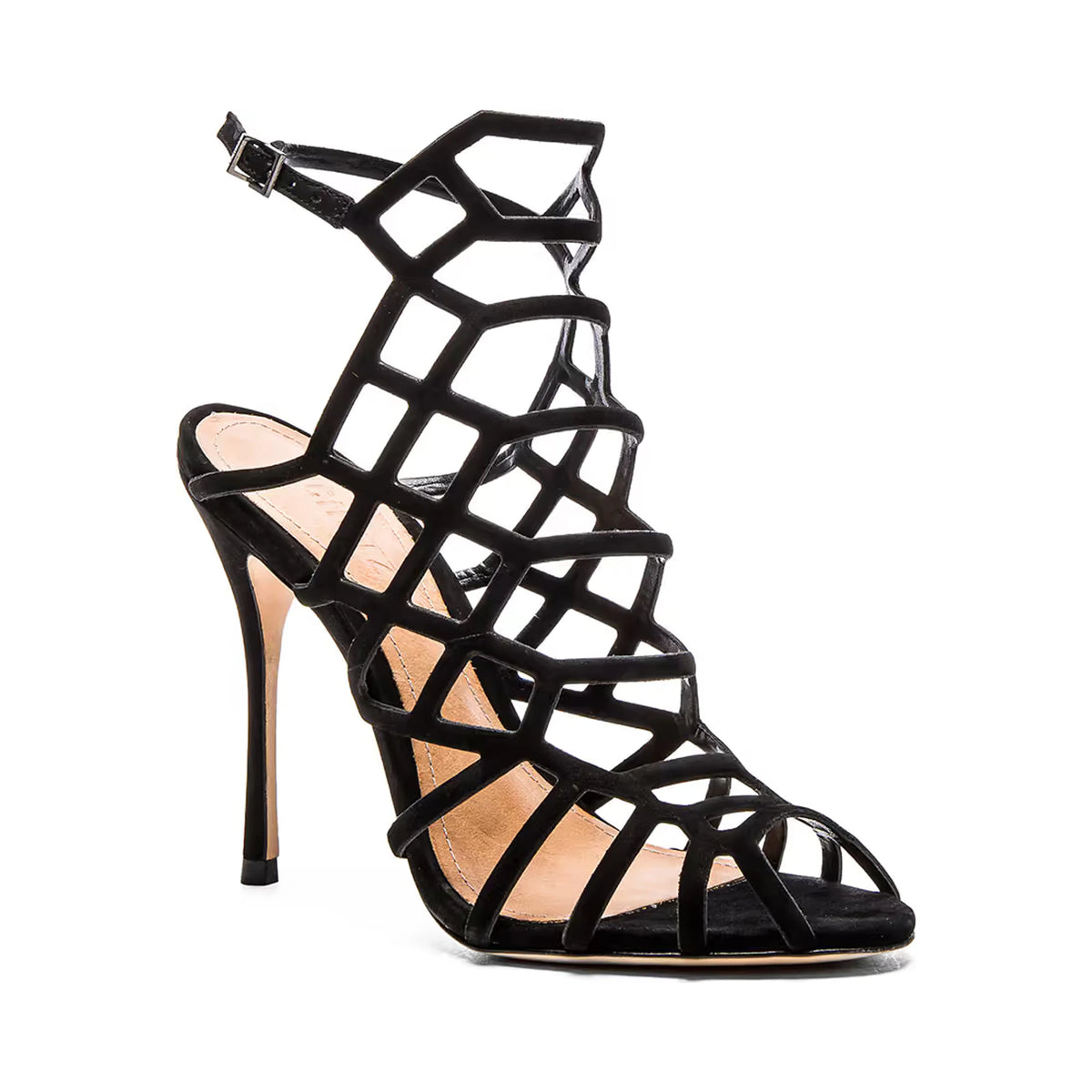 Sandalia Schutz Julianna Black para mujer - perspectiva
