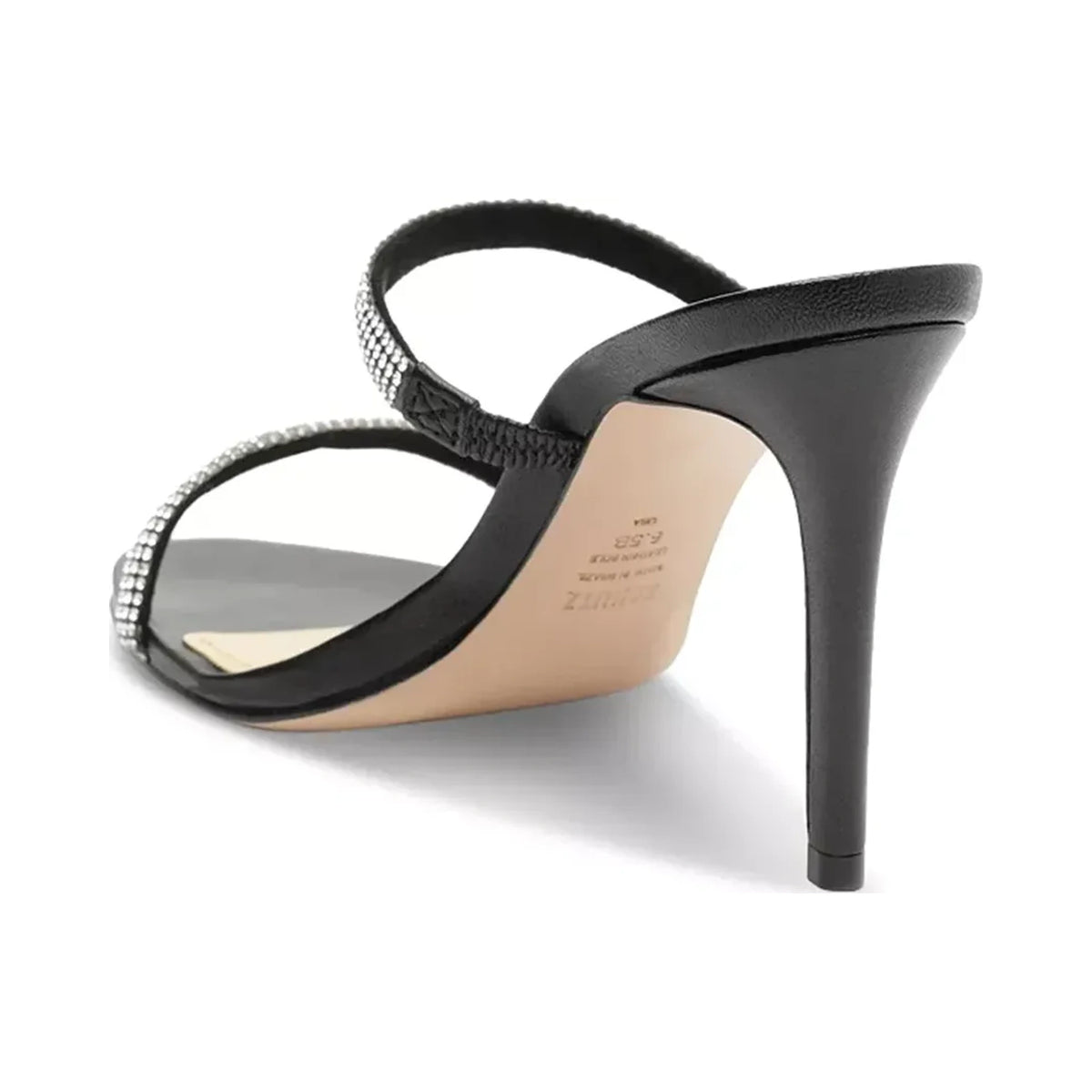 Sandalia Schutz Taliah Glam Heel Black para mujer - lateral