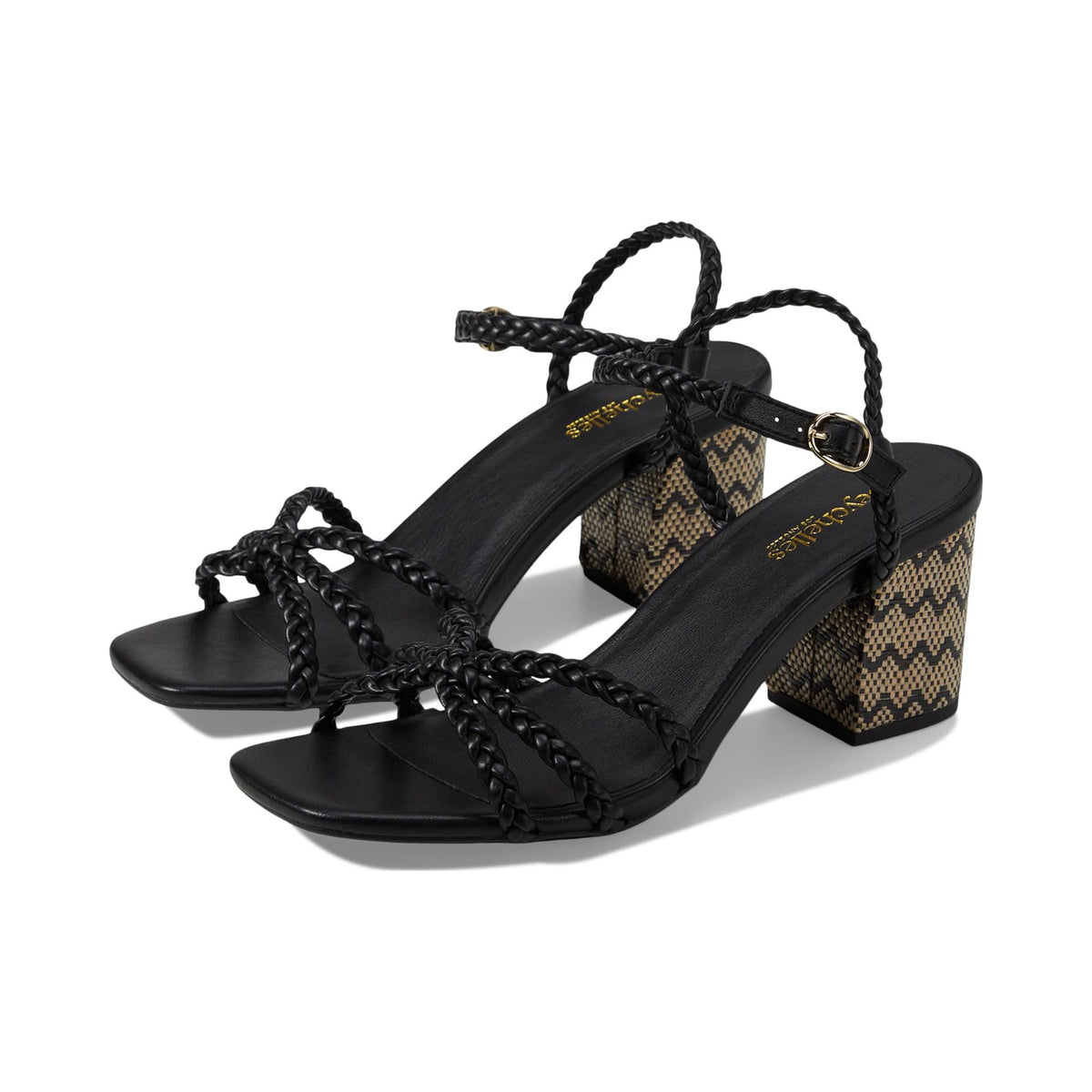 Sandalia Seychelles Cater To You Black para mujer - perspectiva