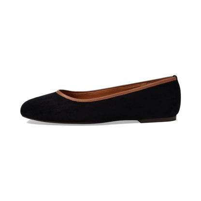 Balerina Seychelles City Streets Black Suede para mujer - lateral