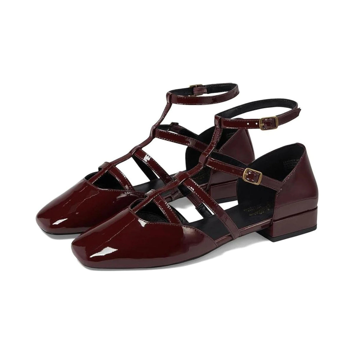 Seychelles Kissing Booth Burgundy Patent Leather - perspectiva