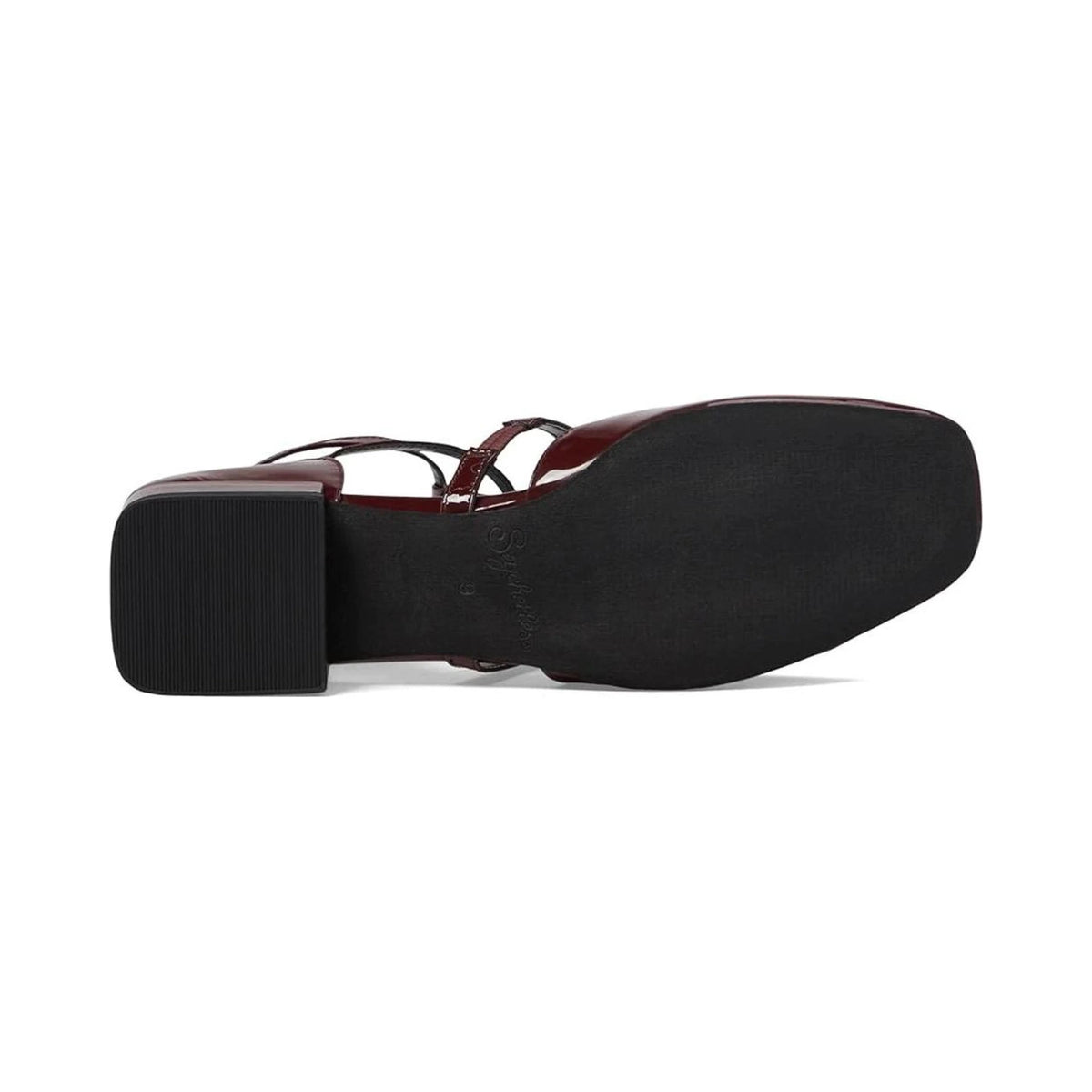 Seychelles Kissing Booth Burgundy Patent Leather - detalle-suela
