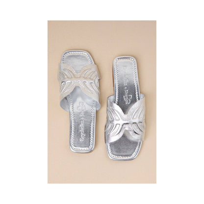 Seychelles Madhu Silver Metallic Leather - superior