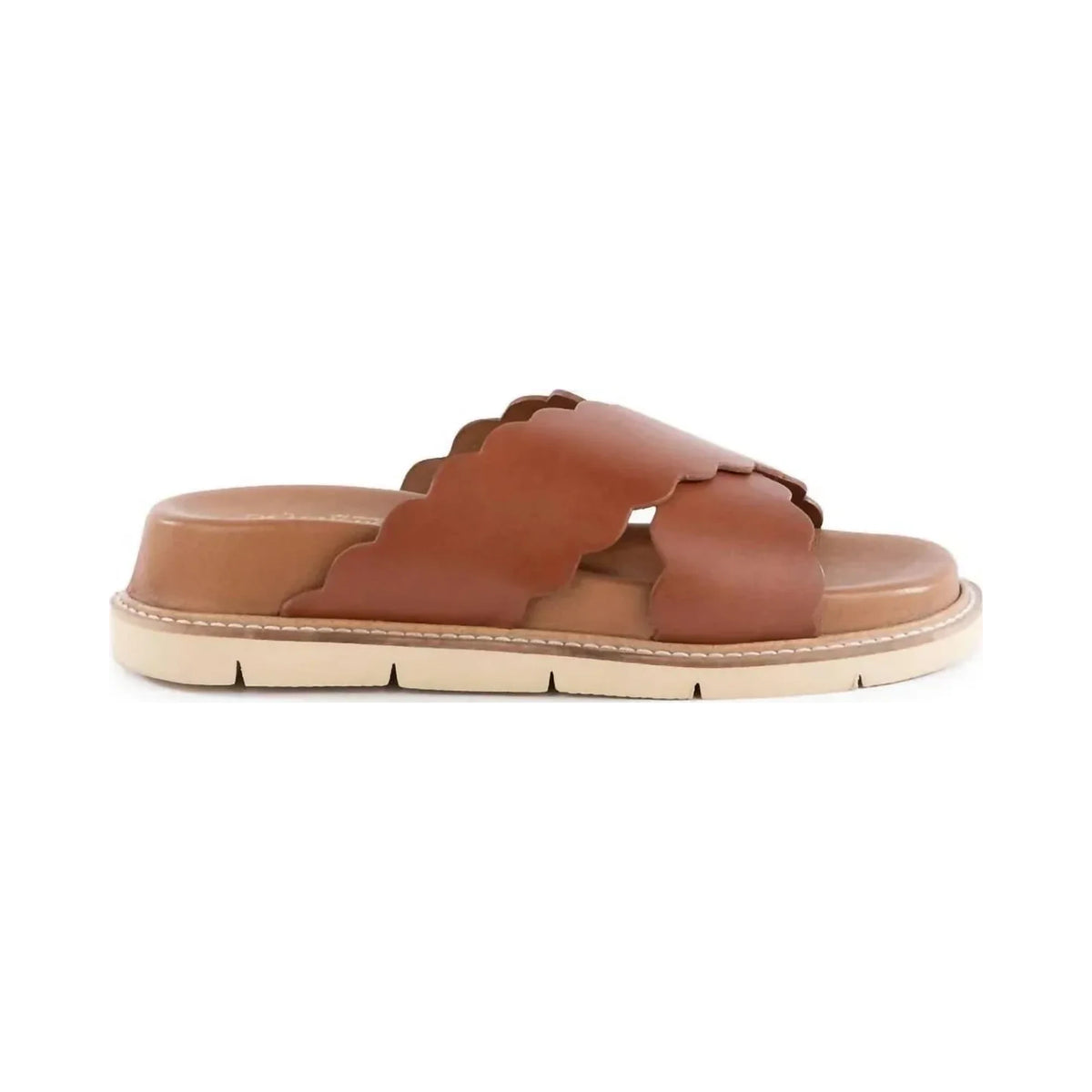 Sandalia Seychelles Woodstock Brown Leather para mujer - lateral