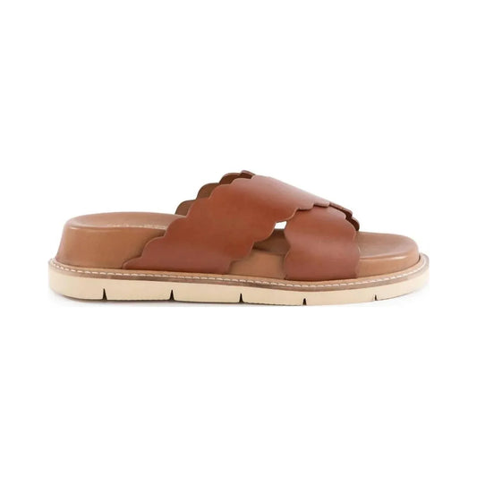 Sandalia Seychelles Woodstock Brown Leather para mujer - lateral