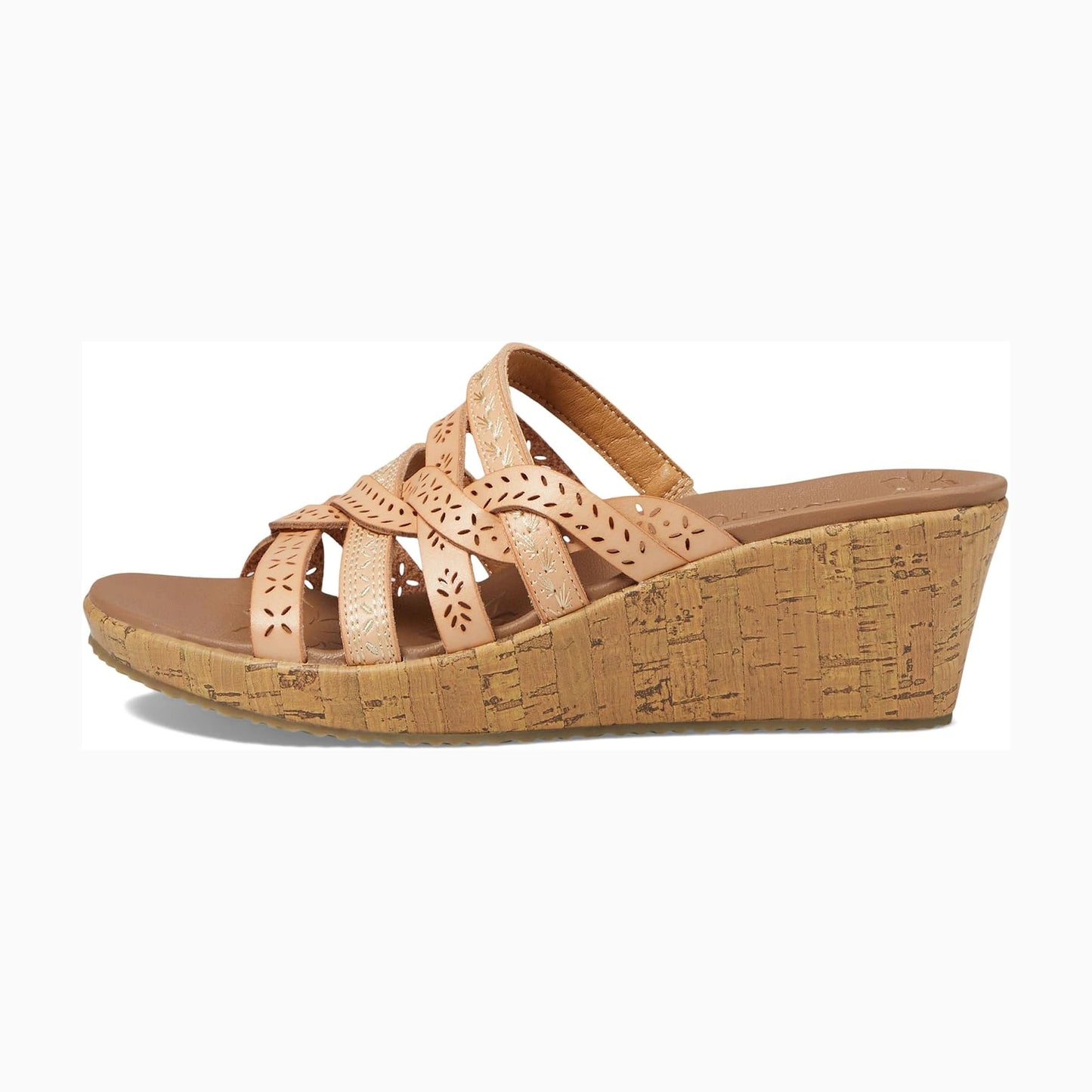 Sandalias de plataforma Skechers BEVERLEE - NEW RESORT Beige natural Hombre