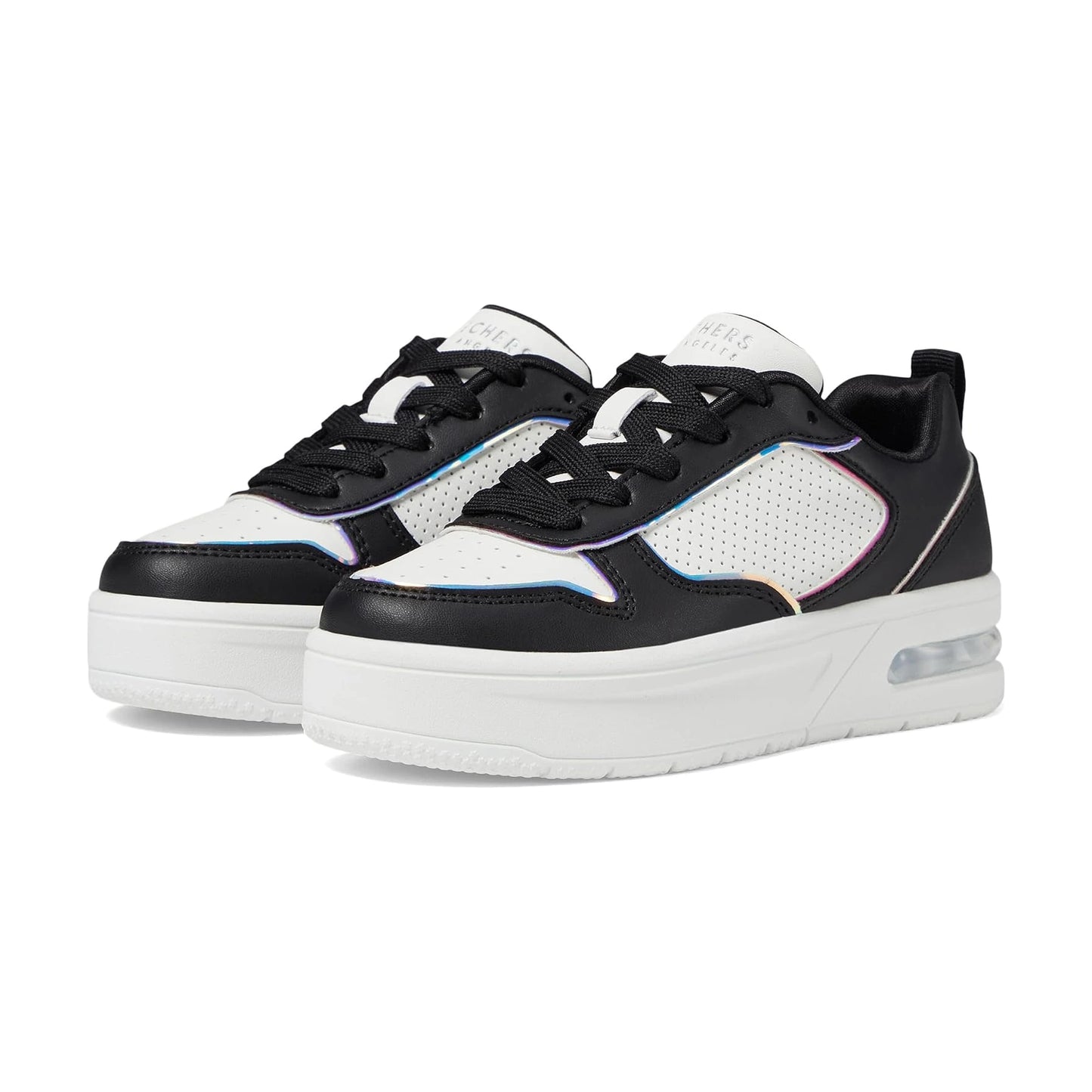 Tenis casuales Skechers COURT HI-AIR Negro Niños