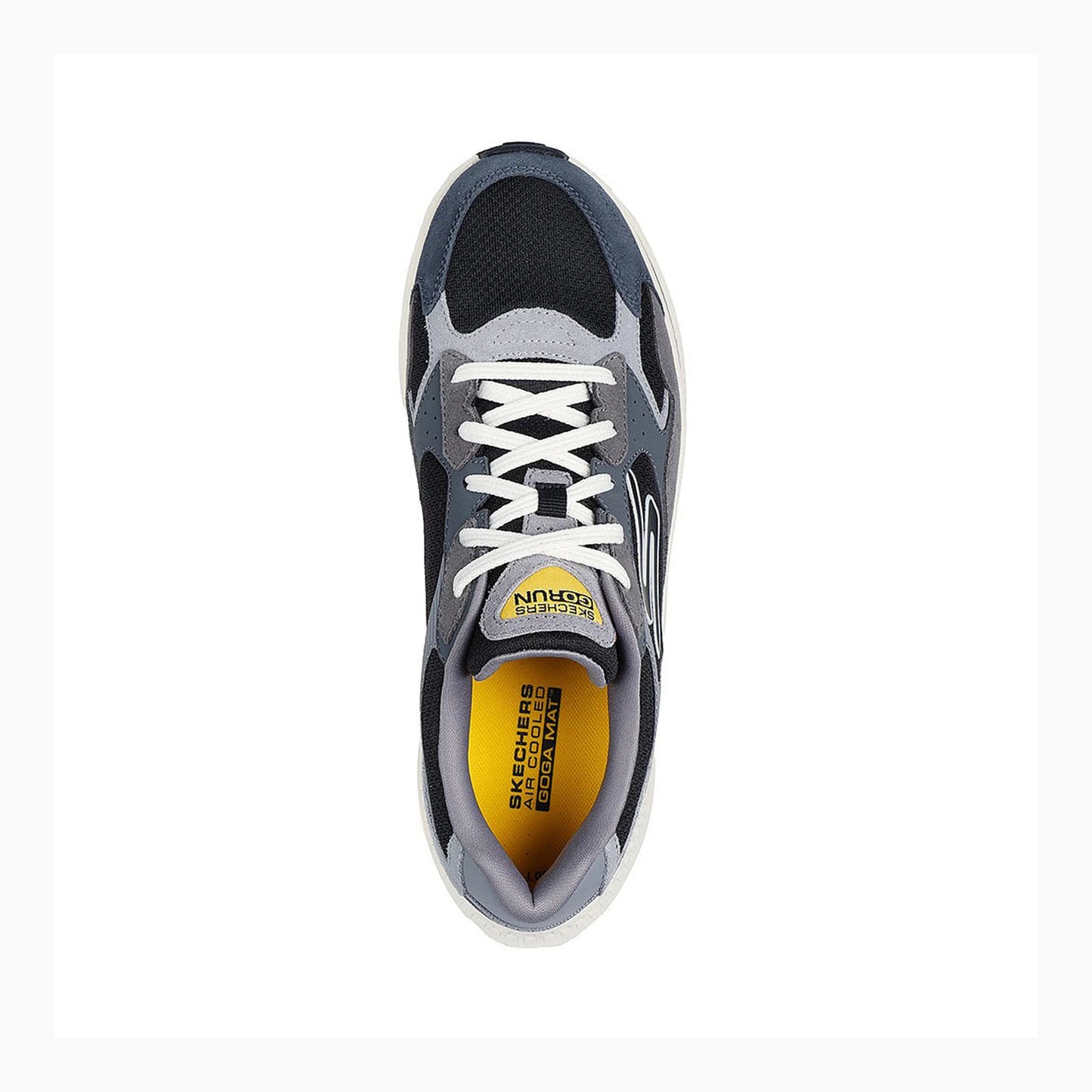 Tenis para correr Skechers GO RUN CONSISTENT 2.0 - RETRO RUNNER V1 Gris carbón y negro Hombre
