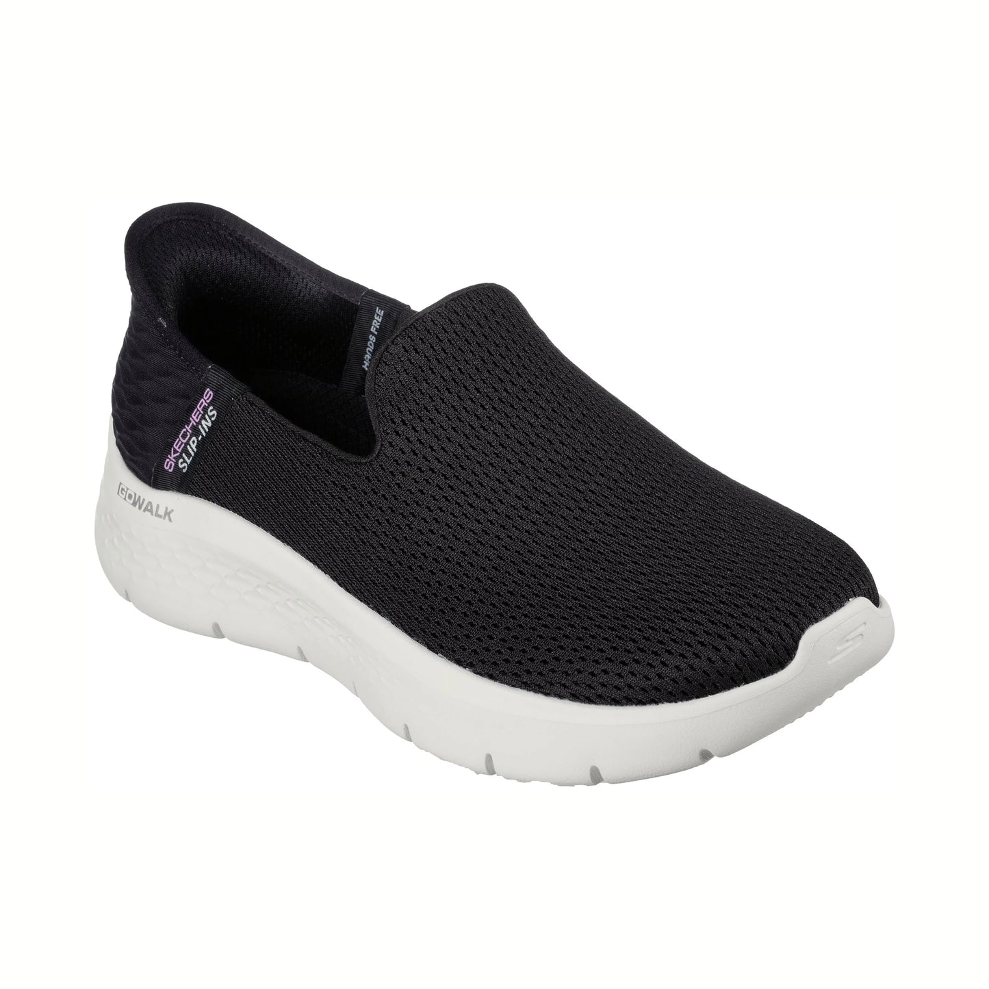 Tenis para caminar Skechers GO WALK FLEX RELISH Negro y blanco Mujer