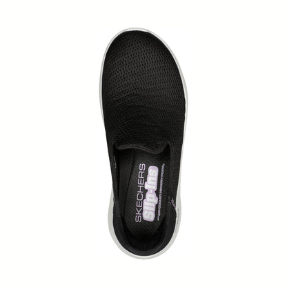 Tenis para caminar Skechers GO WALK FLEX RELISH Negro y blanco Mujer